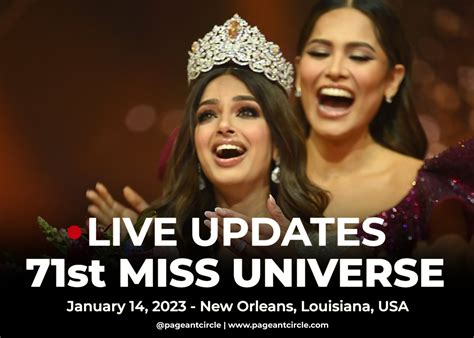LIVE UPDATES: 71st Miss Universe Final .